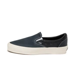 Leder Sneaker*Vans Premium Slip-On 98 LX *Satin* Jet Set Black