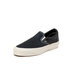 Leder Sneaker*Vans Premium Slip-On 98 LX *Satin* Jet Set Black