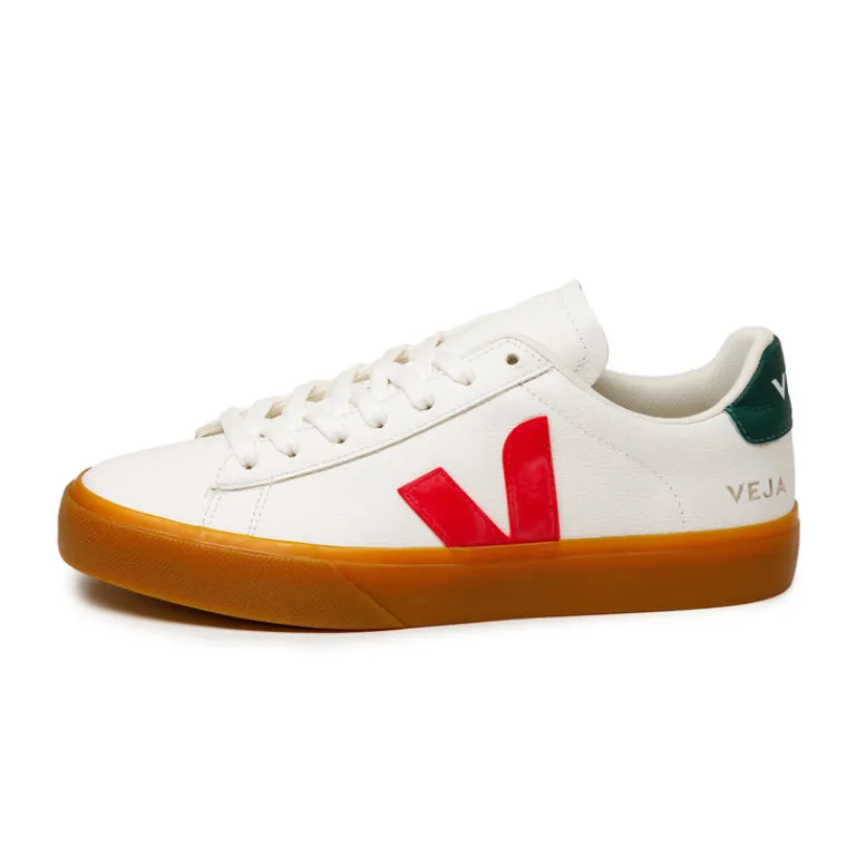 Weiße Sneaker*Veja Campo Chromefree Leather Extra White / Pekin / Poker