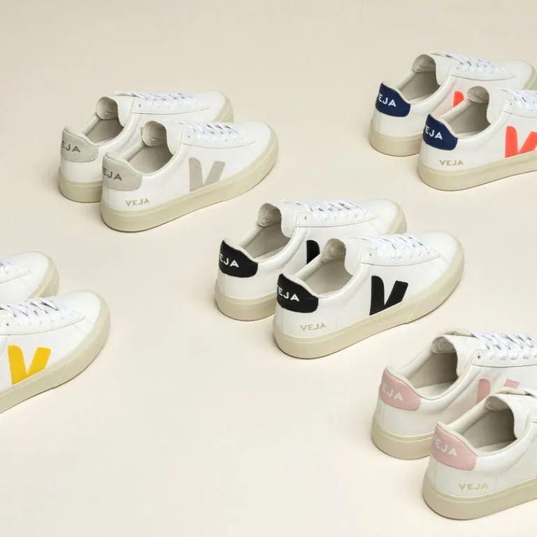 Weiße Sneaker*Veja Campo Chromefree Leather White / Black