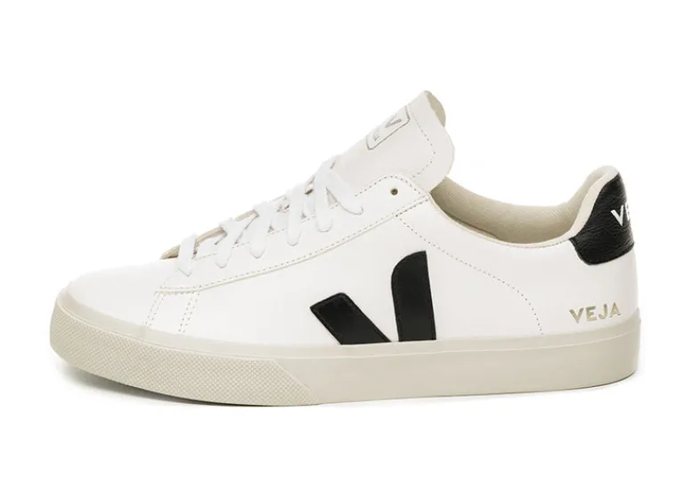 Weiße Sneaker*Veja Campo Chromefree Leather White / Black