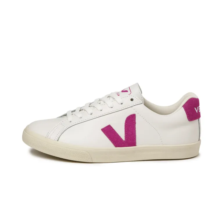 Weiße Sneaker*Veja Esplar Leather W Extra White / Ultraviolet