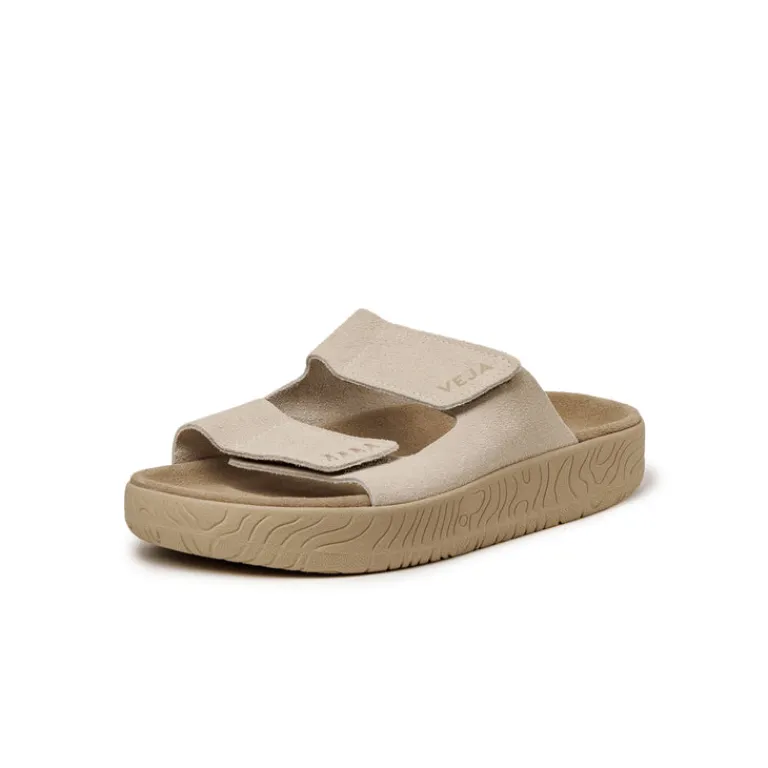 Mules & Slides*Veja Etna W Suede Pierre / Alm / Almond