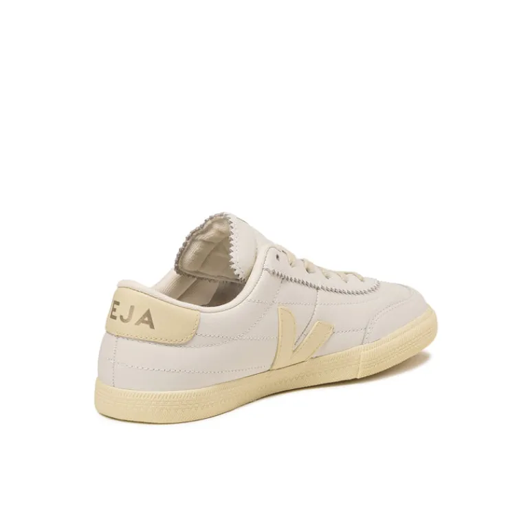 Terrace Casual Sneaker|Weiße Sneaker*Veja Panenka *O.T. Leather* White / Calcaire