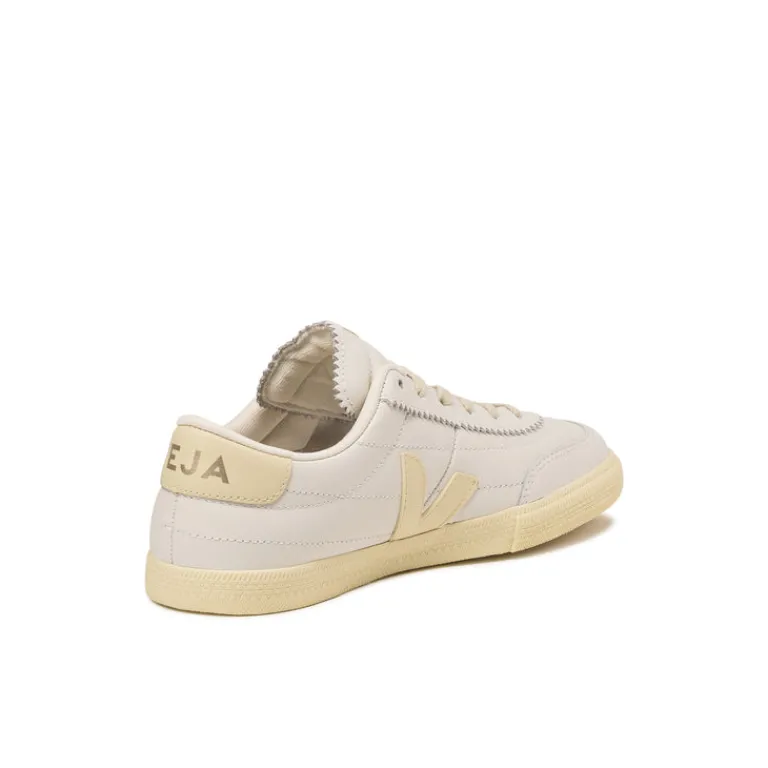 Terrace Casual Sneaker|Weiße Sneaker*Veja Panenka W *O.T. Leather* White / Calcaire