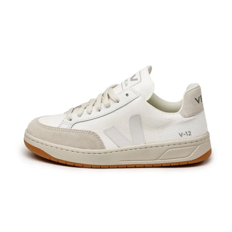 Weiße Sneaker*Veja V-12 B-Mesh W White / Natural