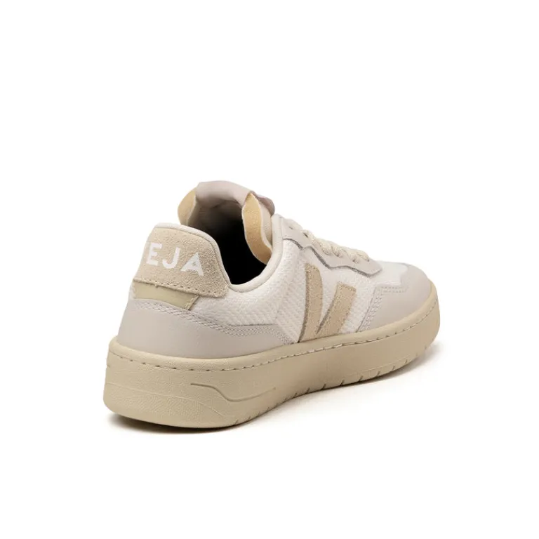 Weiße Sneaker*Veja V-90 B-Mesh W White / Pierre