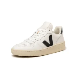 Weiße Sneaker*Veja V-10 Leather W Extra White / Black