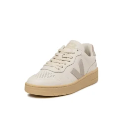 Weiße Sneaker*Veja V-90 O.T. W White / Light Grey / Natural
