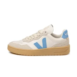 Weiße Sneaker*Veja V-90 O.T. W White / Aqua / Natural