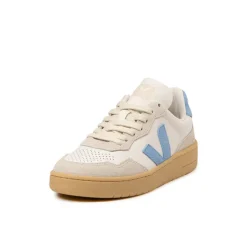Weiße Sneaker*Veja V-90 O.T. W White / Aqua / Natural