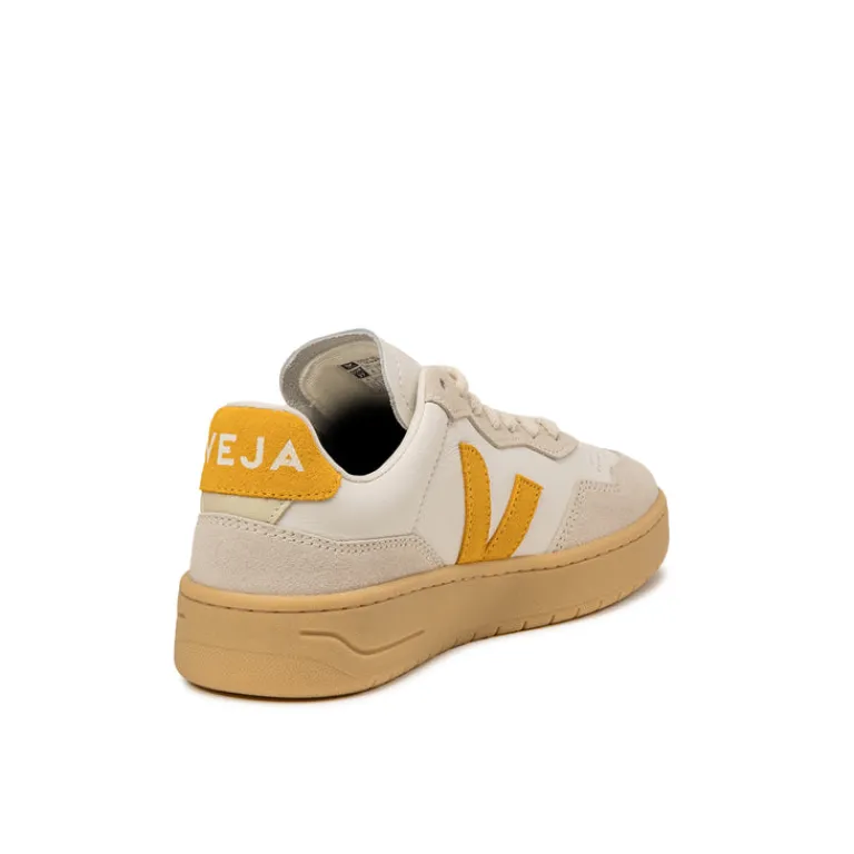 Weiße Sneaker*Veja V-90 O.T. W Extra White / Toscane / Natural