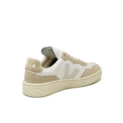 Weiße Sneaker*Veja V-90 W *Aegean Project* Extra White / Pierre / Almond