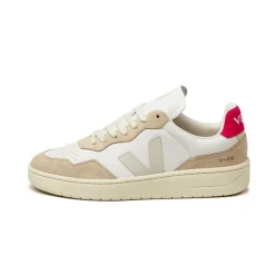 Weiße Sneaker*Veja V-90 W *Aegean Project* Extra White / Pierre / Pekin