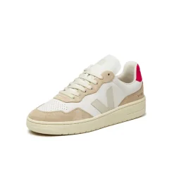 Weiße Sneaker*Veja V-90 W *Aegean Project* Extra White / Pierre / Pekin