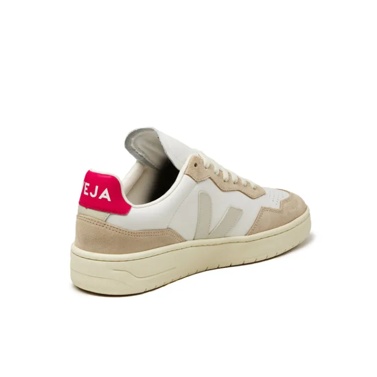 Weiße Sneaker*Veja V-90 W *Aegean Project* Extra White / Pierre / Pekin