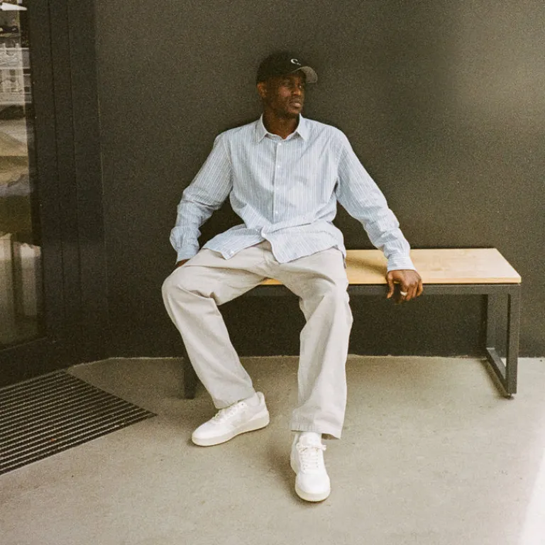 Weiße Sneaker*Veja x Asphaltgold V-90 Shades of Time