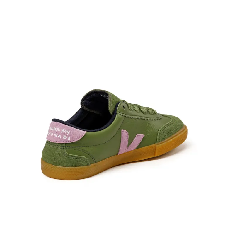 Leder Sneaker*Veja x Make My Lemonade Volley O.T. W Kiwi / Orchid