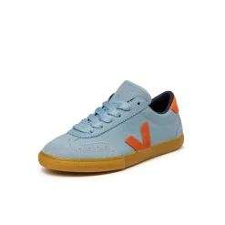 Leder Sneaker*Veja x Make My Lemonade Volley O.T. W Steel / Pumpkin