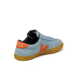 Leder Sneaker*Veja x Make My Lemonade Volley O.T. W Steel / Pumpkin