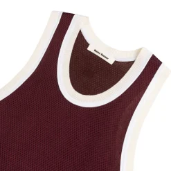 T-Shirts*Wales Bonner Rio Tank Top Bordeaux