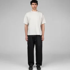 T-Shirts*YMC Triple T-Shirt - Plain Stone